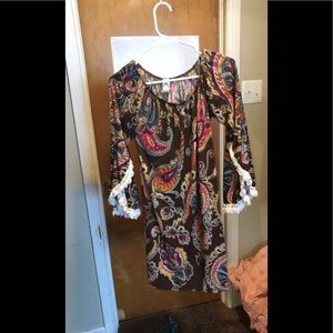 Short long sleeve dress